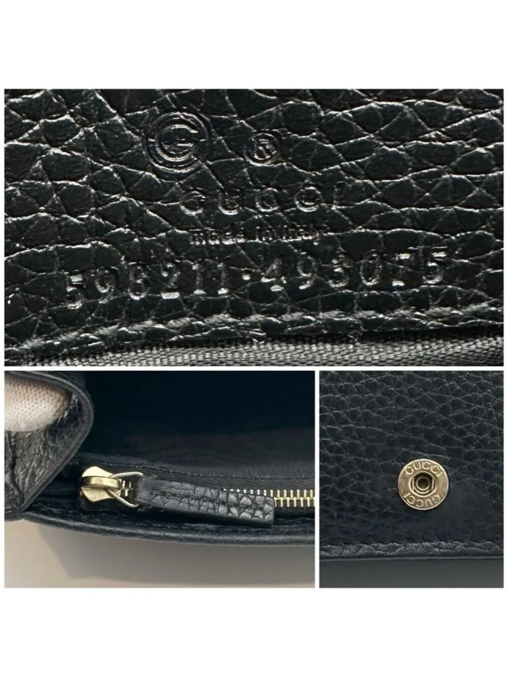 Gucci Soho Chain Wallet Interlocking - Picture 16 of 16